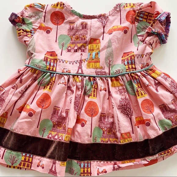 Matilda Jane Parisian Print Pink Top 2 - Picture 5 of 5